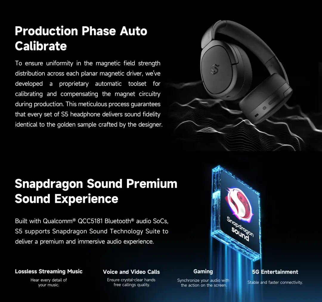 Edifier STAX Spirit S5 Magnetic Planner Headphones