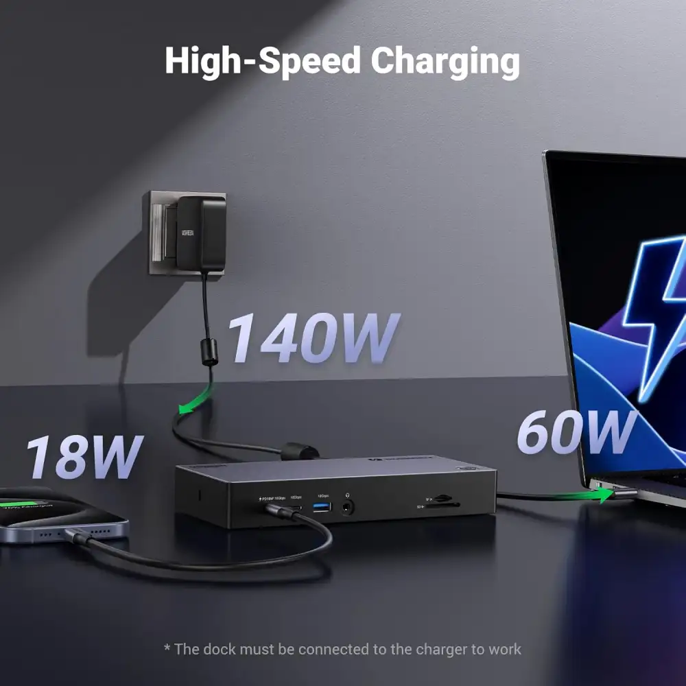 UGREEN Revodok Max 313 U709 (25085EU) 13-in-1 Docking Station