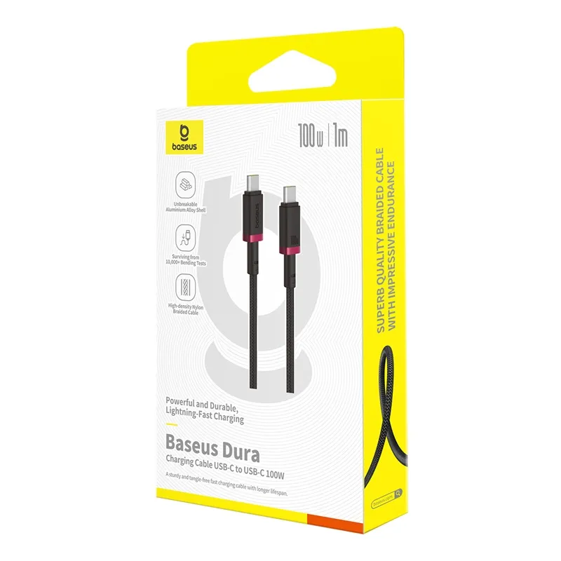 Baseus Dura Series PD 100W Fast Charging Cable