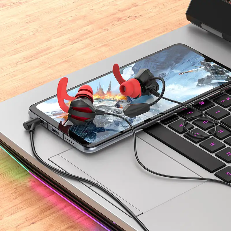 Hoco M105 Sharp Wired Gaming Earphones