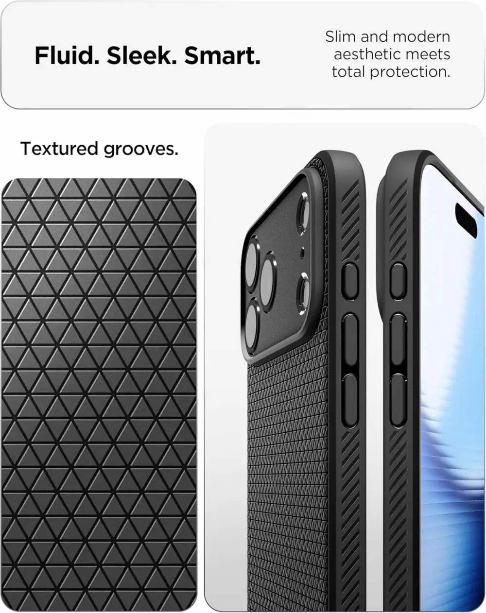 Spigen Liquid Air Case For iPhone 17 Pro & iPhone 17 Pro Max