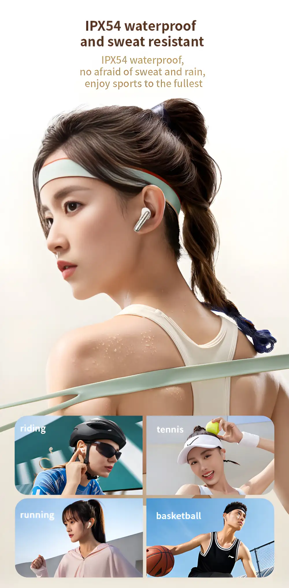 Valdus VNC-300 Bluetooth Earbuds with ANC