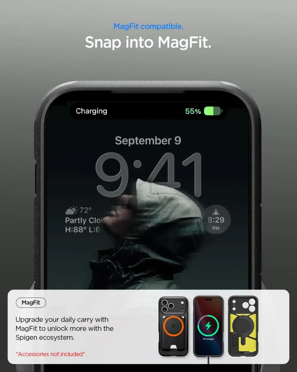 Spigen Tough Armor-T AI Magfit Case for iPhone 17 Pro Max