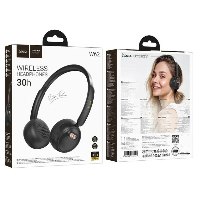 Hoco W62 Wireless Earphones BT v5.4 30 hours
