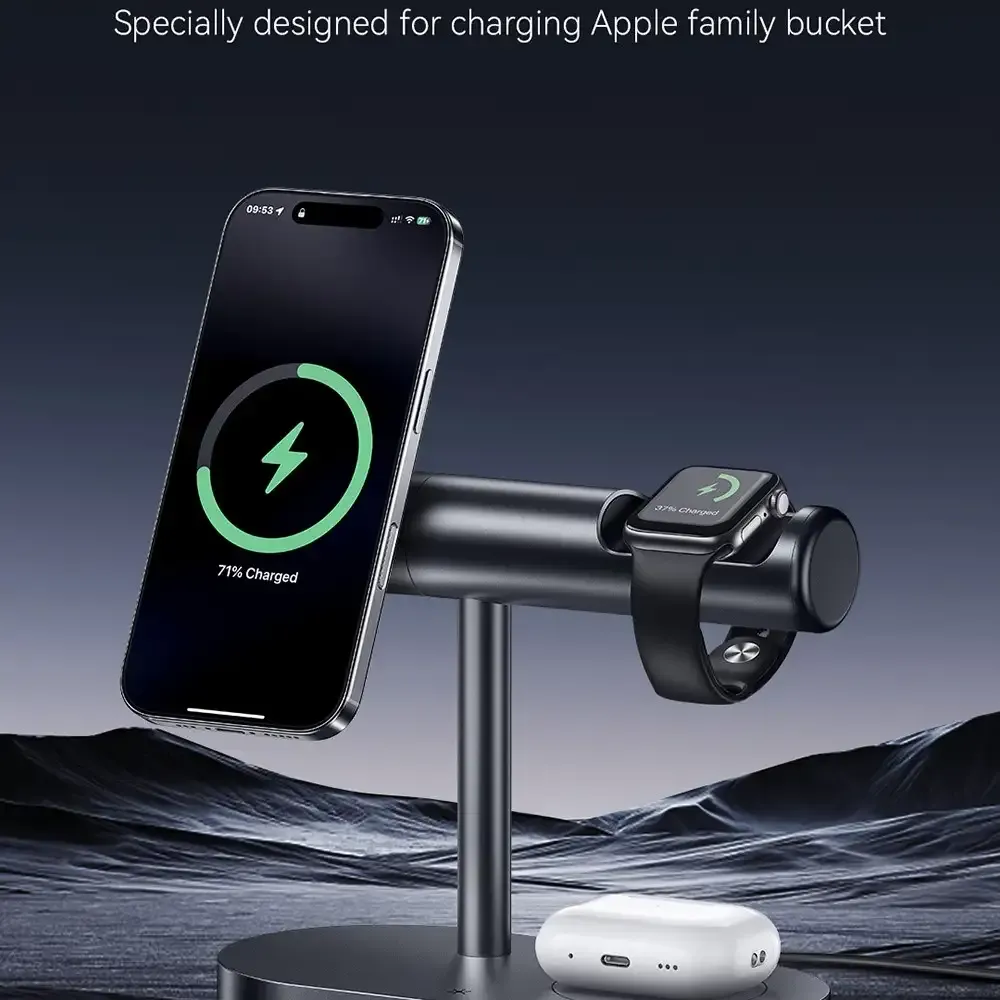 MAXCO MW16 Magnetic Qi2 Wireless Charger Stand Fast Charging