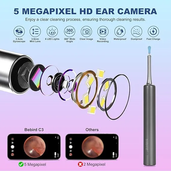 Ear Wax Removal Tool Camera