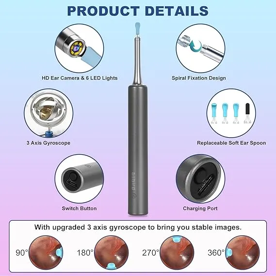 Ear Wax Removal Tool Camera