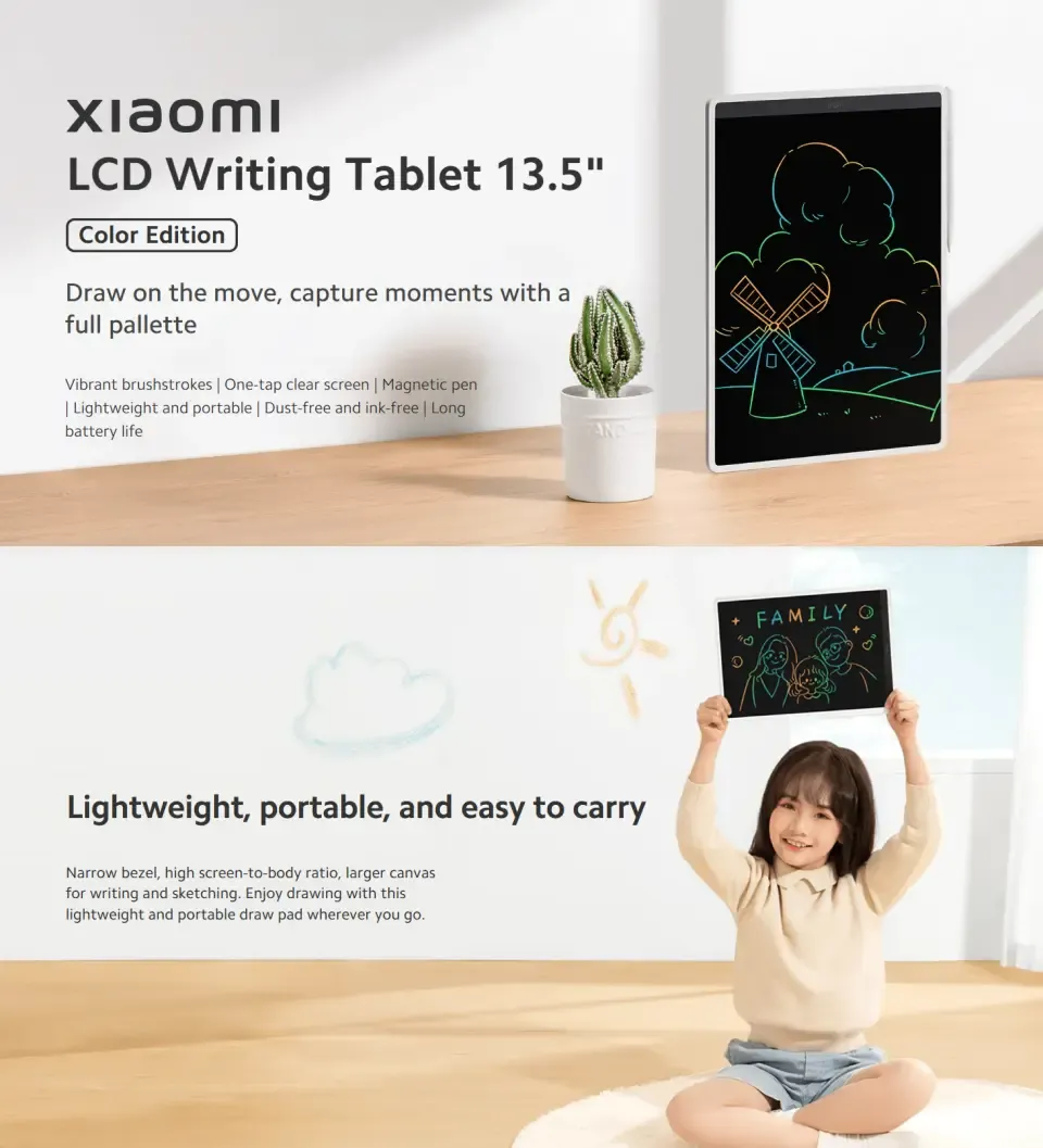 Xiaomi Lcd Writing Tablet Color Edition 13.5 Inch