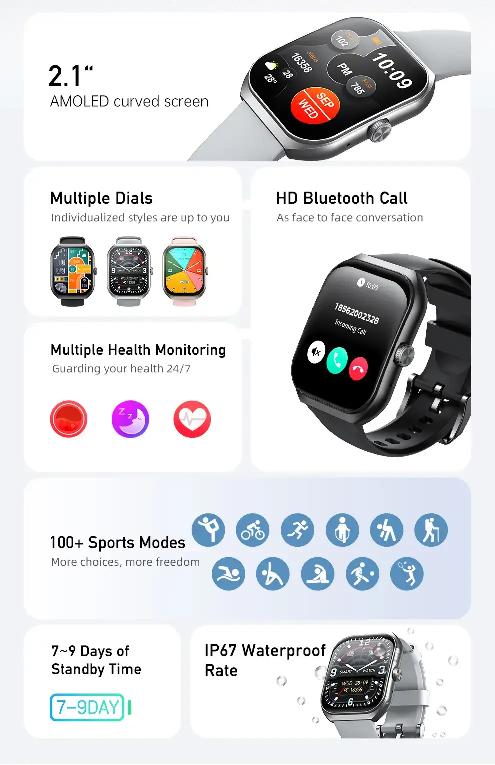 Awei H46 Smart Watch