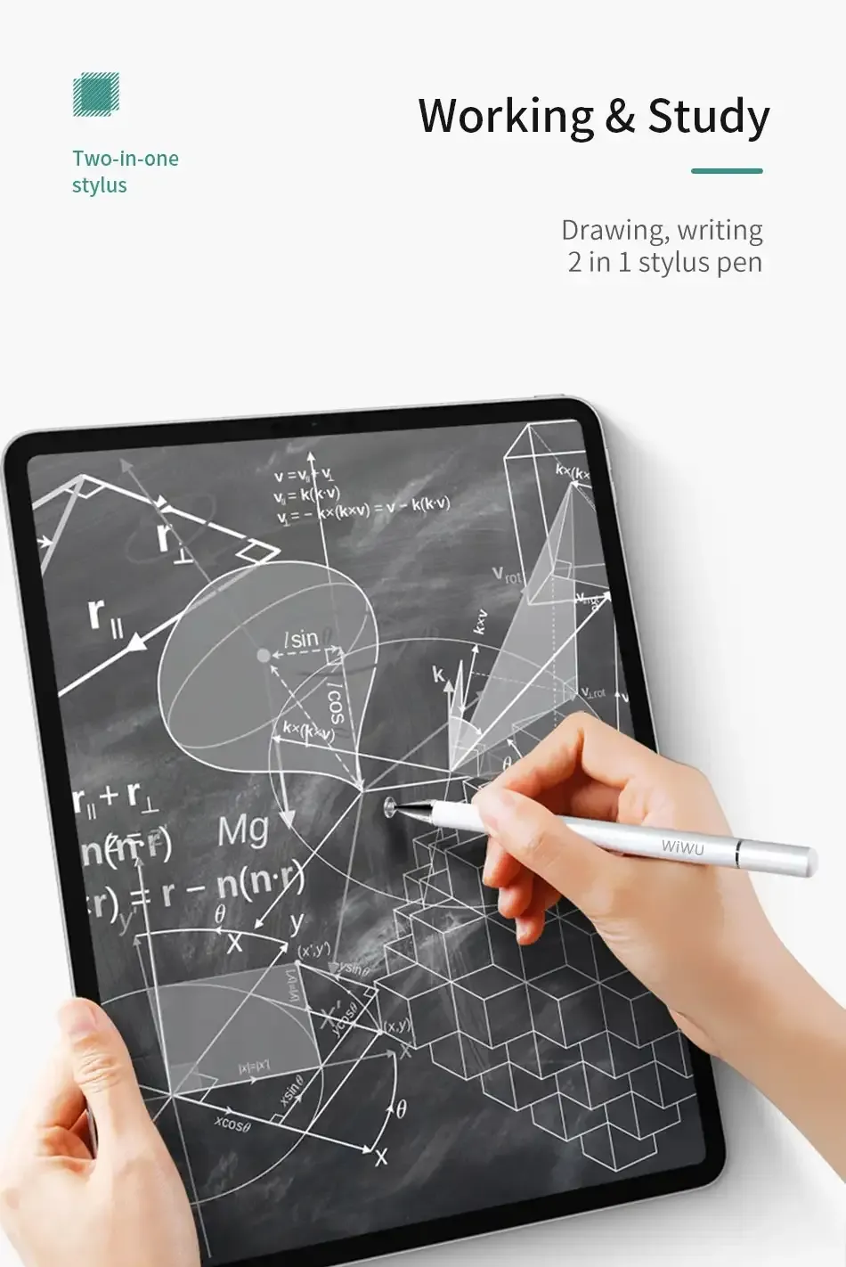 WiWU Pencil One 2 in 1 Passive Stylus