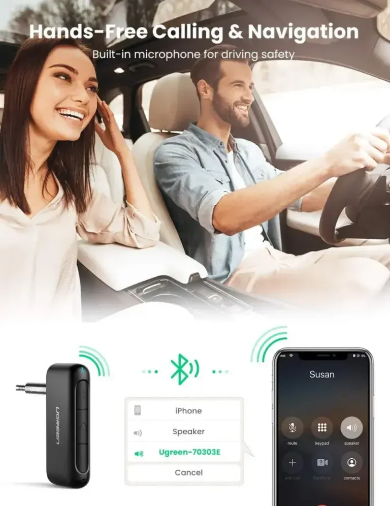 UGREEN CM276 (70303) Bluetooth 5.0 Receiver Audio Adapter