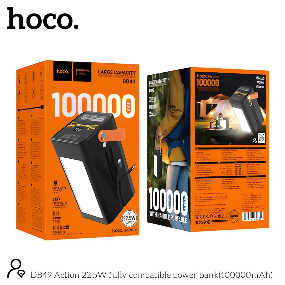 Hoco DB49 100000mAh 22.5W Power Bank
