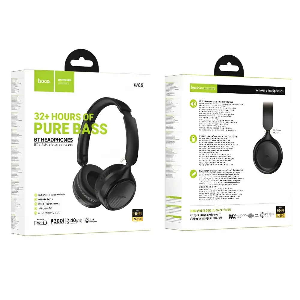 HOCO W66 Wireless Bluetooth Headphones