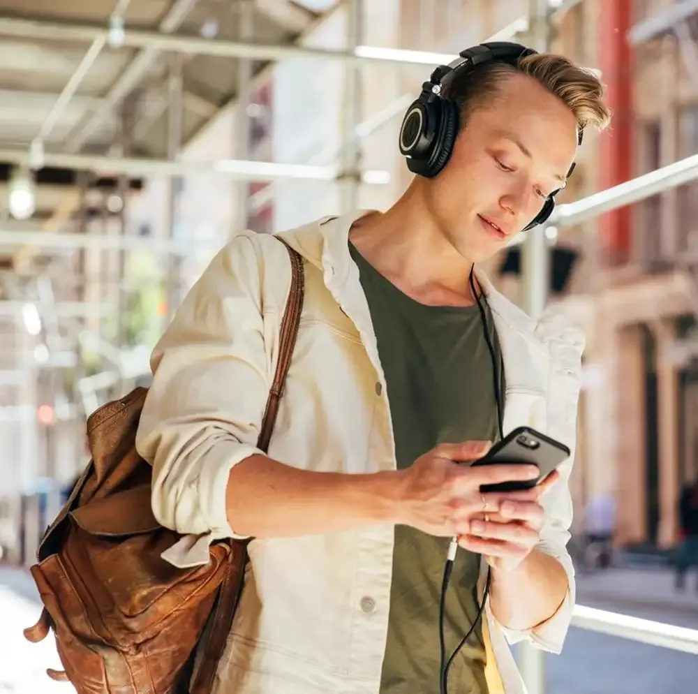 Audio Technica ATH M50x Headphone