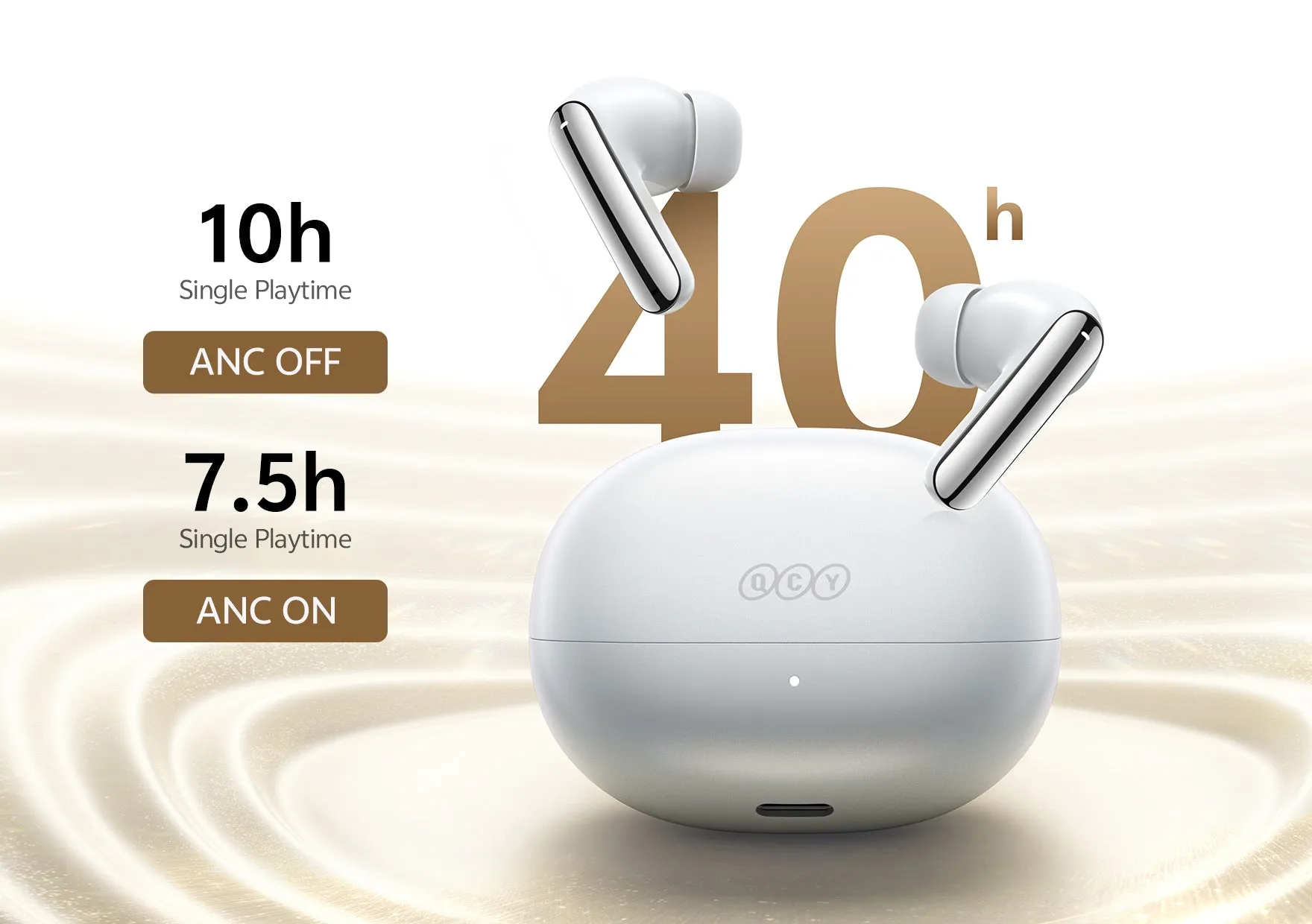 QCY MeloBuds N20 ANC Wireless Earbuds 