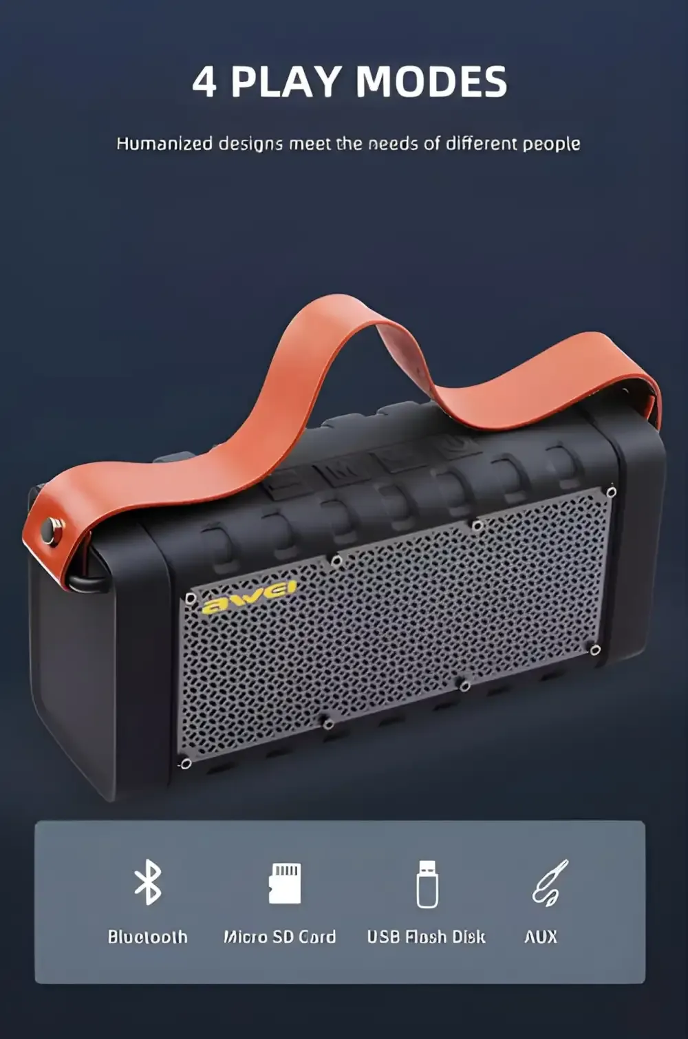 Awei Y668 Bass Indoor/Outdoor Bluetooth Speaker