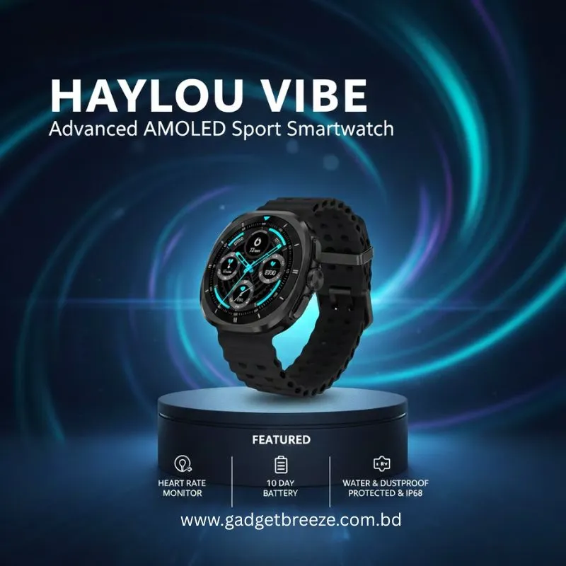 Haylou VIBE AMOLED Calling Smartwatch