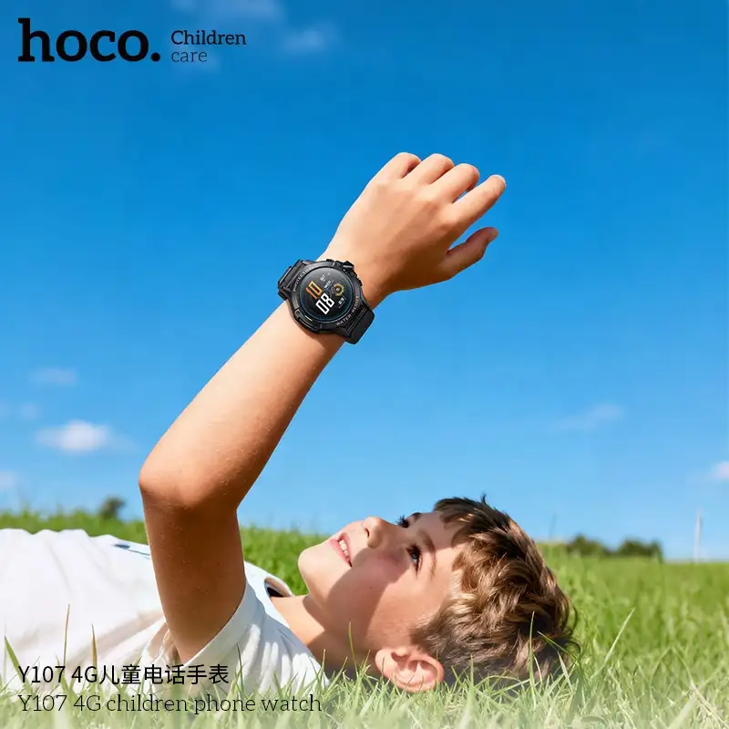 Hoco Y107 4G SIM Supported Kids Smart Watch