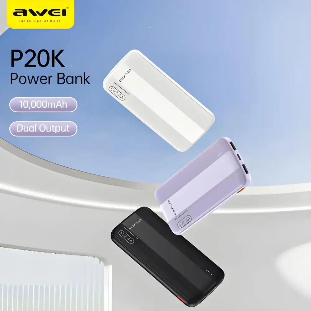 Awei P20K 10000mah Power Bank
