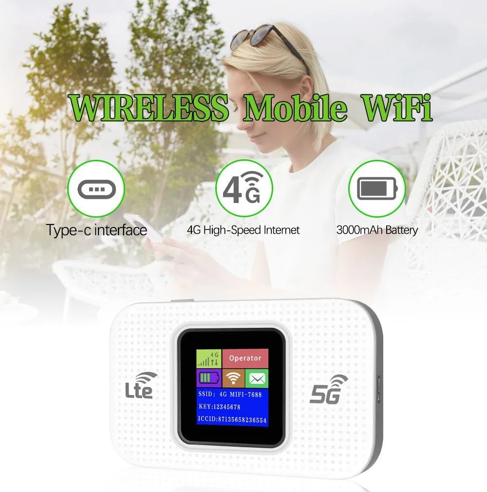 MF680 4G LTE Portable WiFi Router