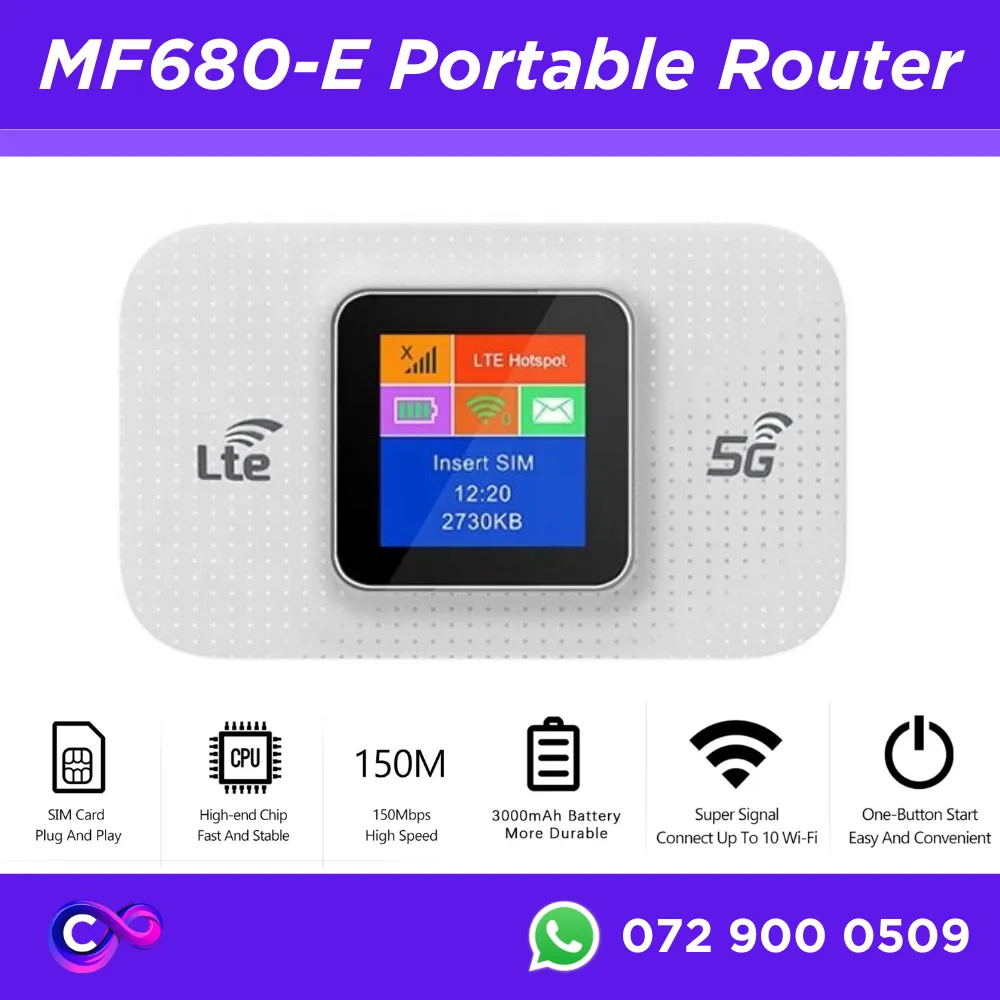 MF680 4G LTE Portable WiFi Router