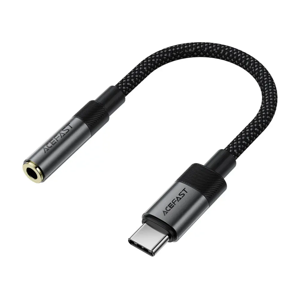 ACEFAST J12 Audio Converter USB-C Male to 3.5mm Female ACEFAST J12 Audio Converter USB-C Male to 3.5mm Female