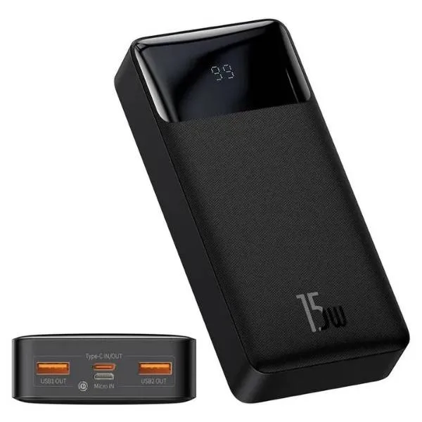 Baseus Bipow 15W 30000mAh Digital Display Power Bank Baseus Bipow 15W 30000mAh Digital Display Power Bank