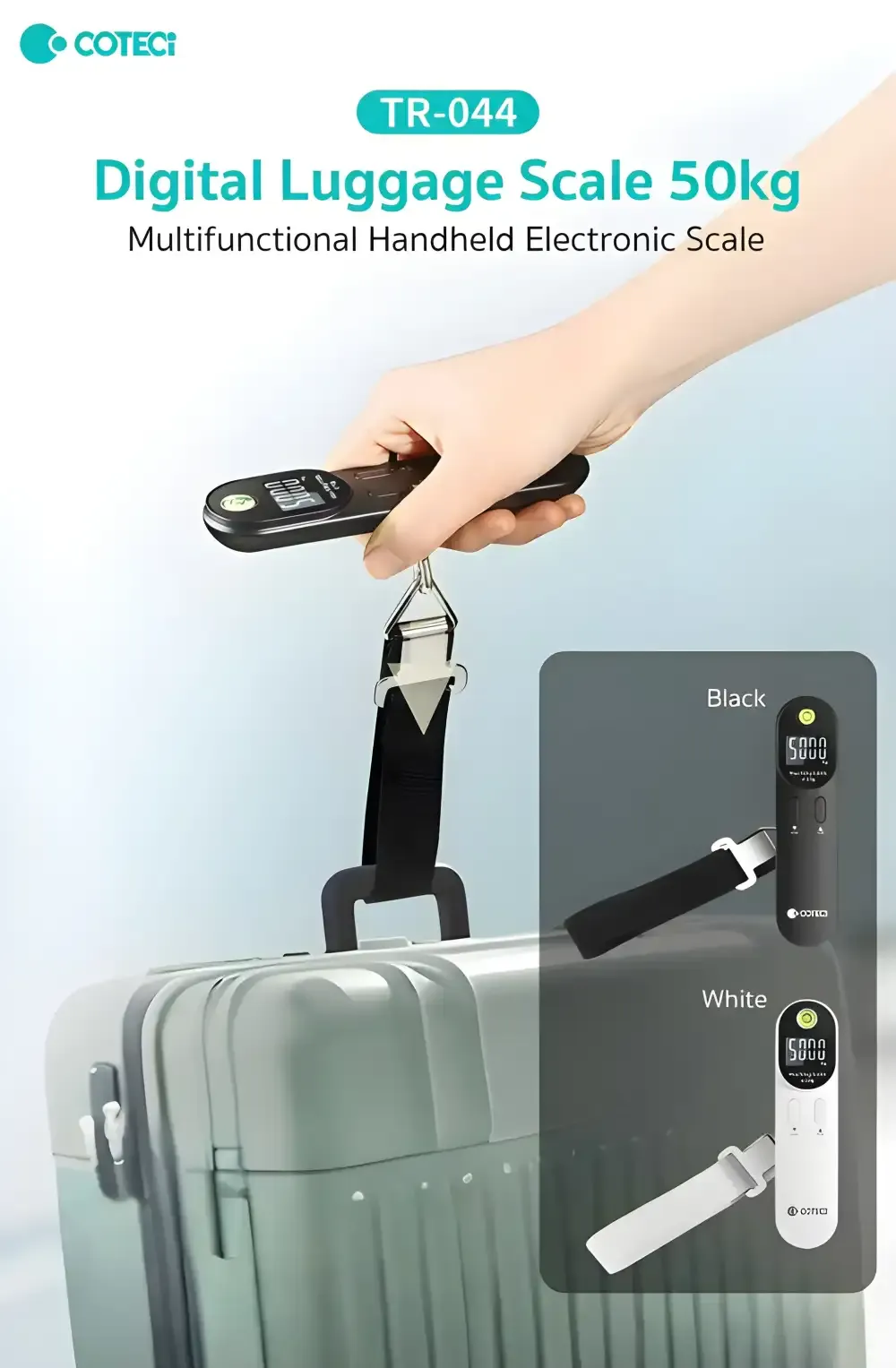 Coteci TR-044 Digital Luggage Scale