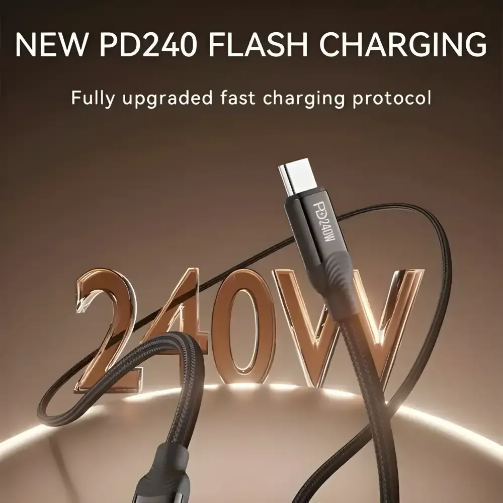 MAXCO 1.5m Type C to Type C PD 240W Fast Charging Cable