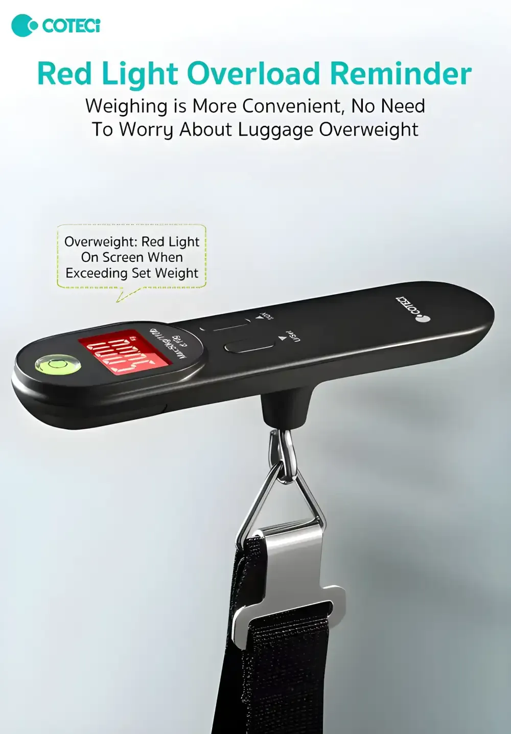 Coteci TR-044 Digital Luggage Scale