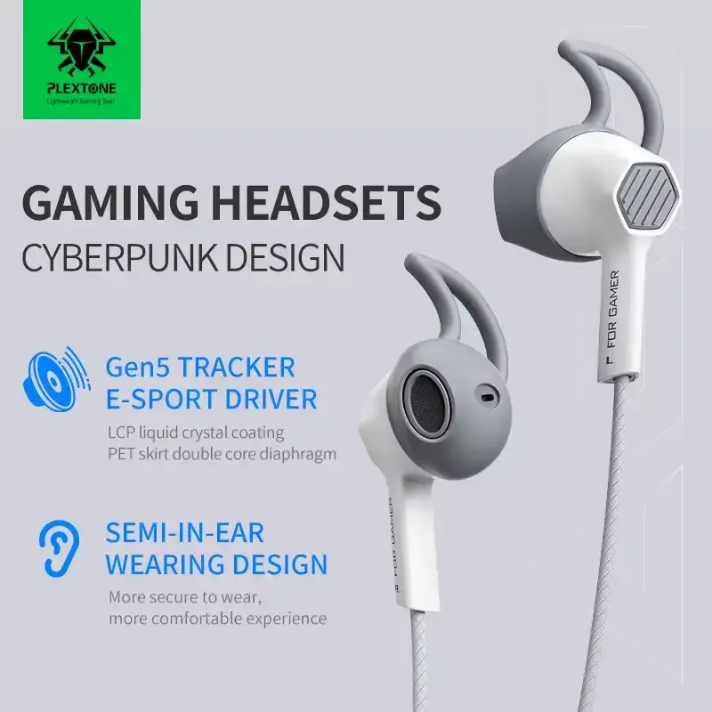 PLEXTONE G27 Wired In Ear Earphones