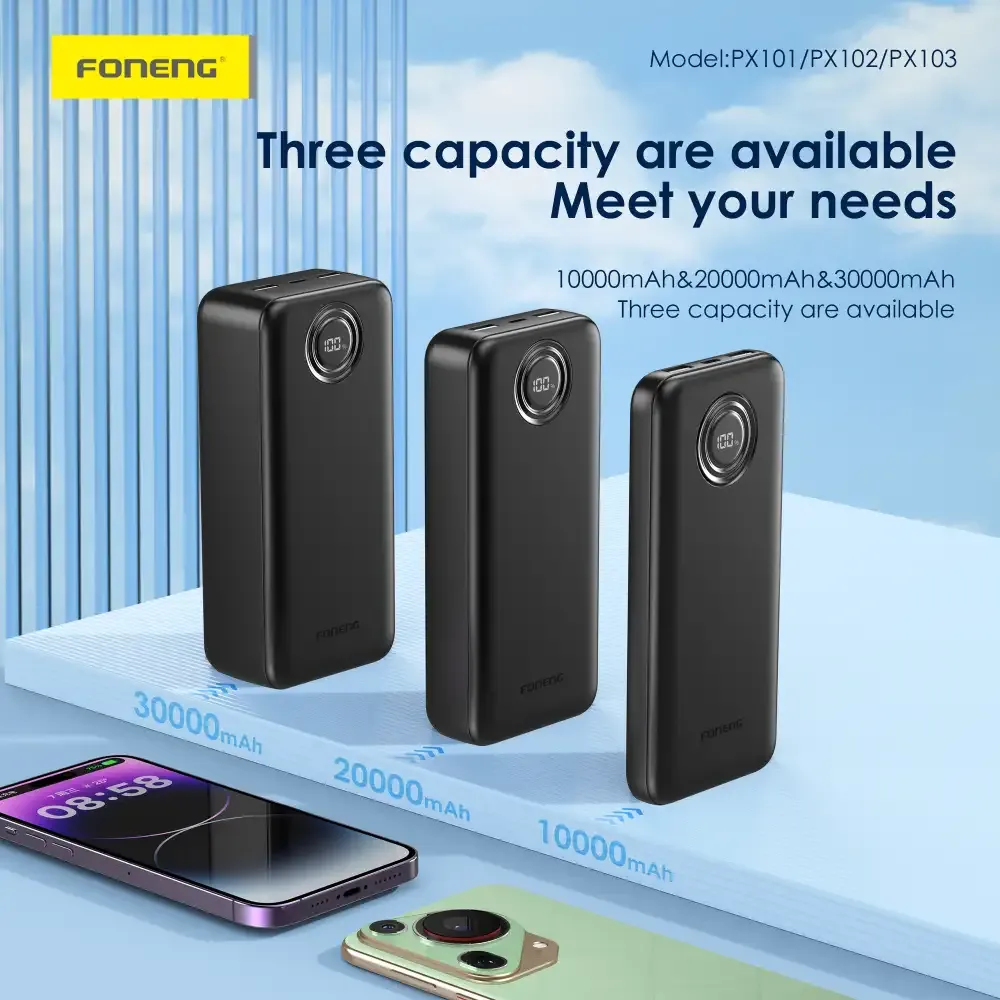 Foneng PX101 10000mAh 22.5W Power Bank