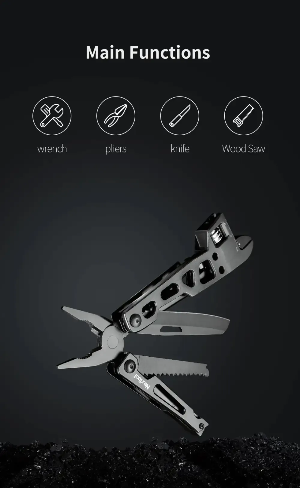 NexTool Vanguard Multi functional Wrench