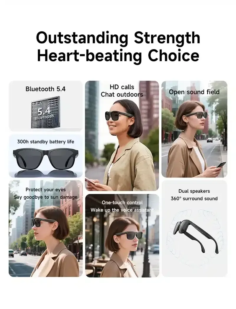 AWEI GL2 Open Smart Audio Glasses
