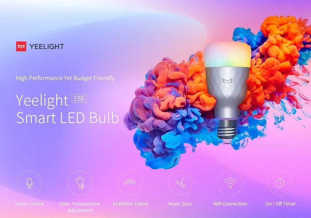 Xiaomi Yeelight Smart LED Bulb 1SE Color (YLDP001)