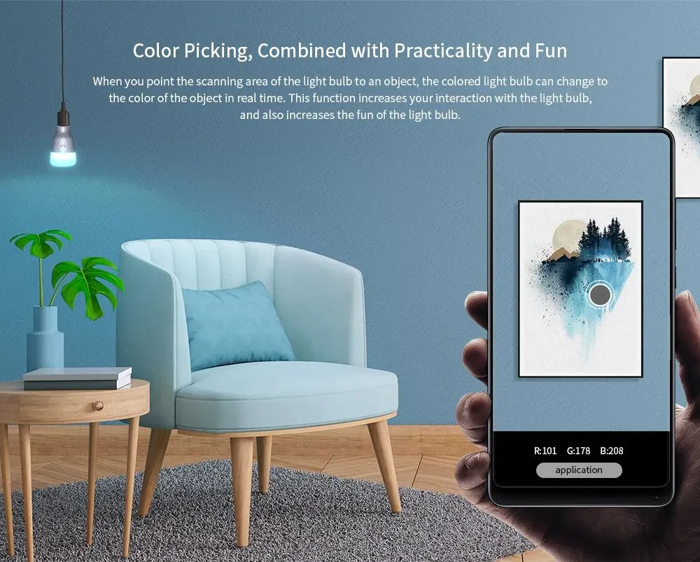 Xiaomi Yeelight Smart LED Bulb 1SE Color (YLDP001)