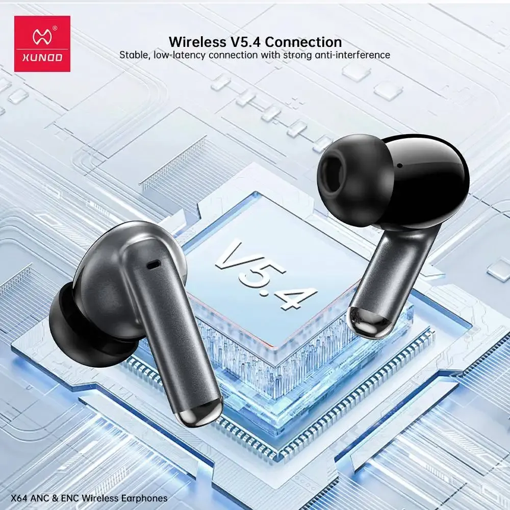XUNDD X64 ANC+ENC Wireless Earphones