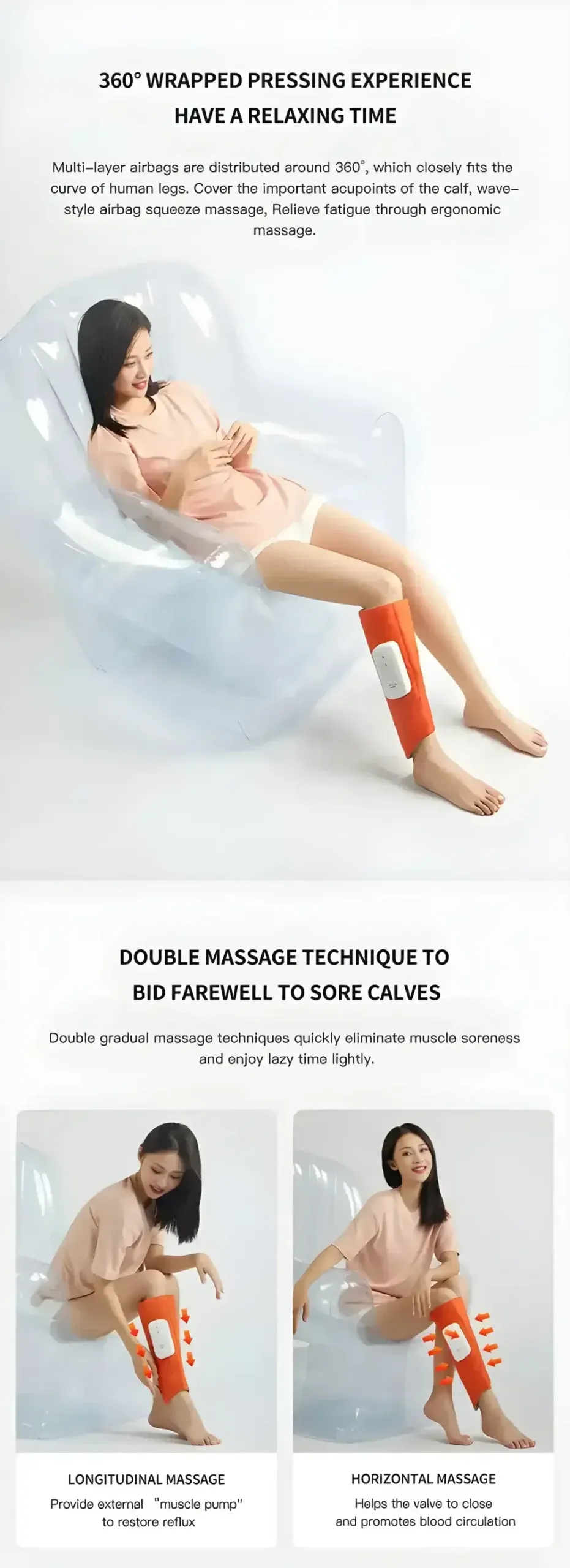 Xiaomi BAMQA4V1 KULAX Graphene Leg Massager