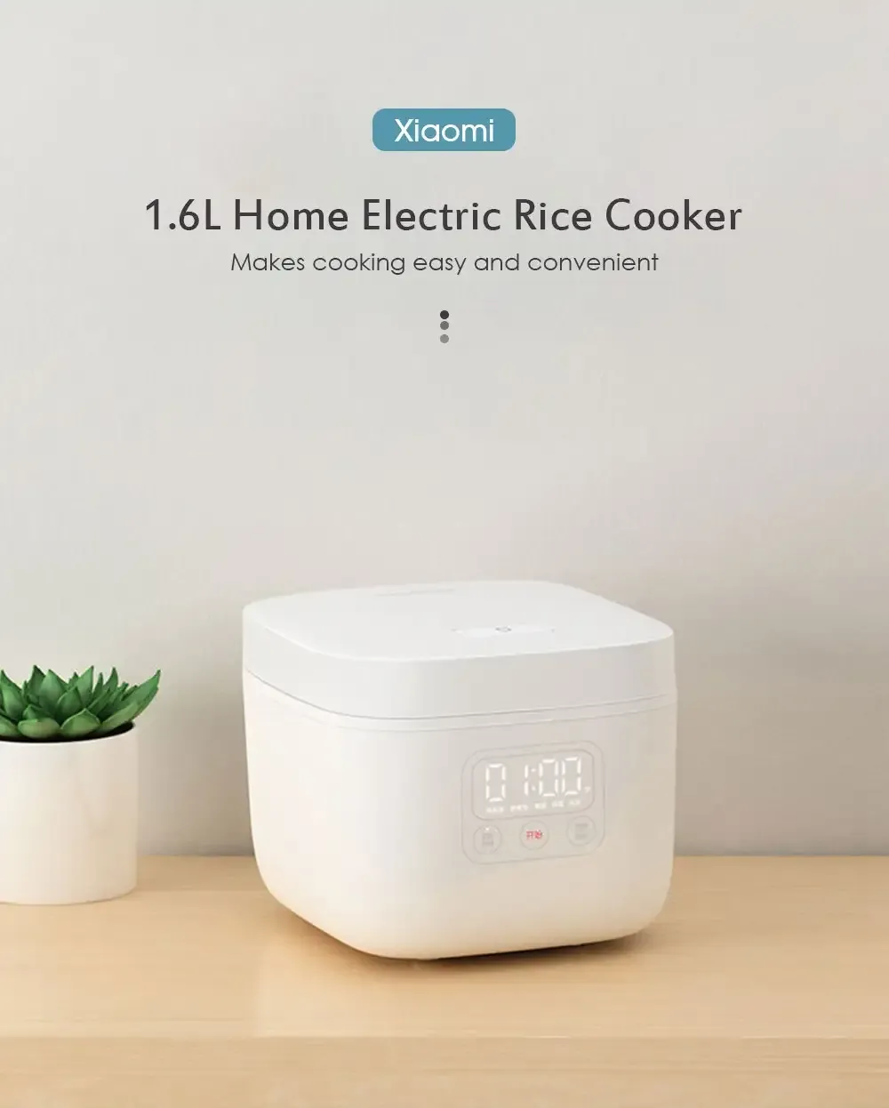 Xiaomi Mijia Smart Rice Cooker 1.6L 400W (DFB201CM)