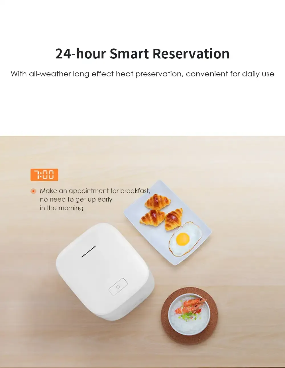 Xiaomi Mijia Smart Rice Cooker 1.6L 400W (DFB201CM)