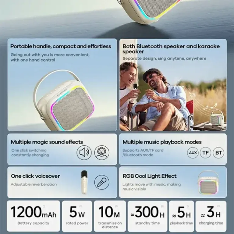 REMAX RBH13 5W Portable Bluetooth Speaker