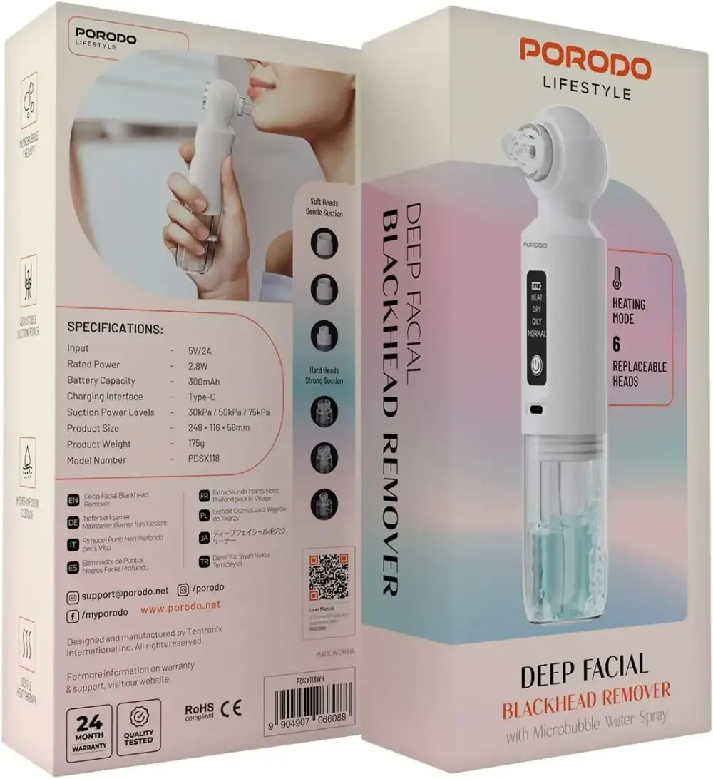 Porodo Lifestyle Deep Facial Blackhead Remover