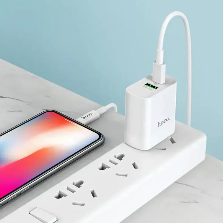 HOCO C80 Fast Charger 18W Dual Port Adapter