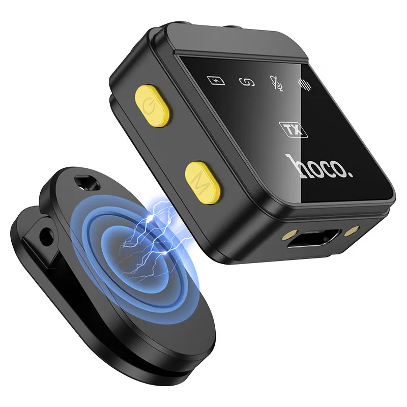 Hoco L17 Dual-Mic Wireless Lavalier Microphone