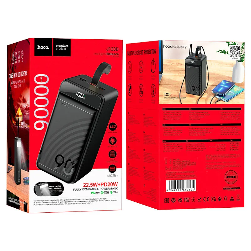 HOCO J123D 90000mAh Power Bank 22.5W