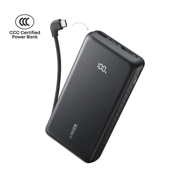 Anker Zolo A110E 20000mAh 22.5W Fast Charging Power Bank with USB-C Cable Anker Zolo A110E 20000mAh 22.5W Fast Charging Power Bank with USB-C Cable