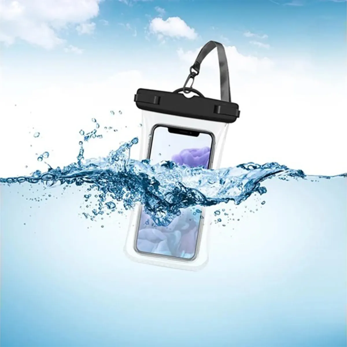USAMS US-YD012 6.7 Inch Waterproof Swimming Mobile Phone Bag