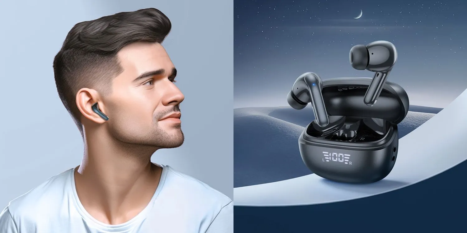Hoco EQ5 ANC+ENC Bluetooth Earbuds