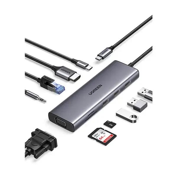 UGREEN Revodok CM498 (15601) 10-in-1 Docking Station UGREEN Revodok CM498 (15601) 10-in-1 Docking Station