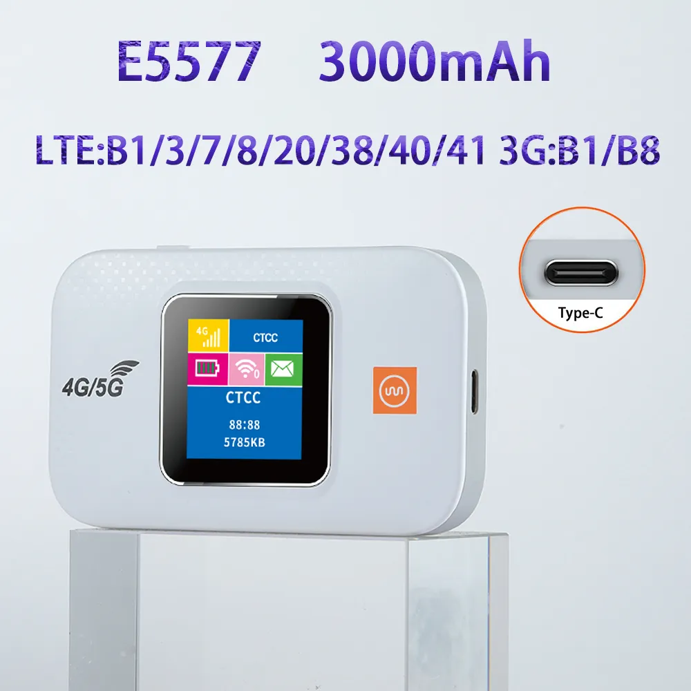4G/5G LTE WIFI E5577 Portable Pocket Router